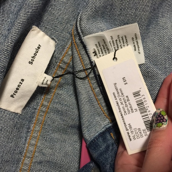 Proenza Schouler Denim Jacket 💙 - Picture 3 of 8